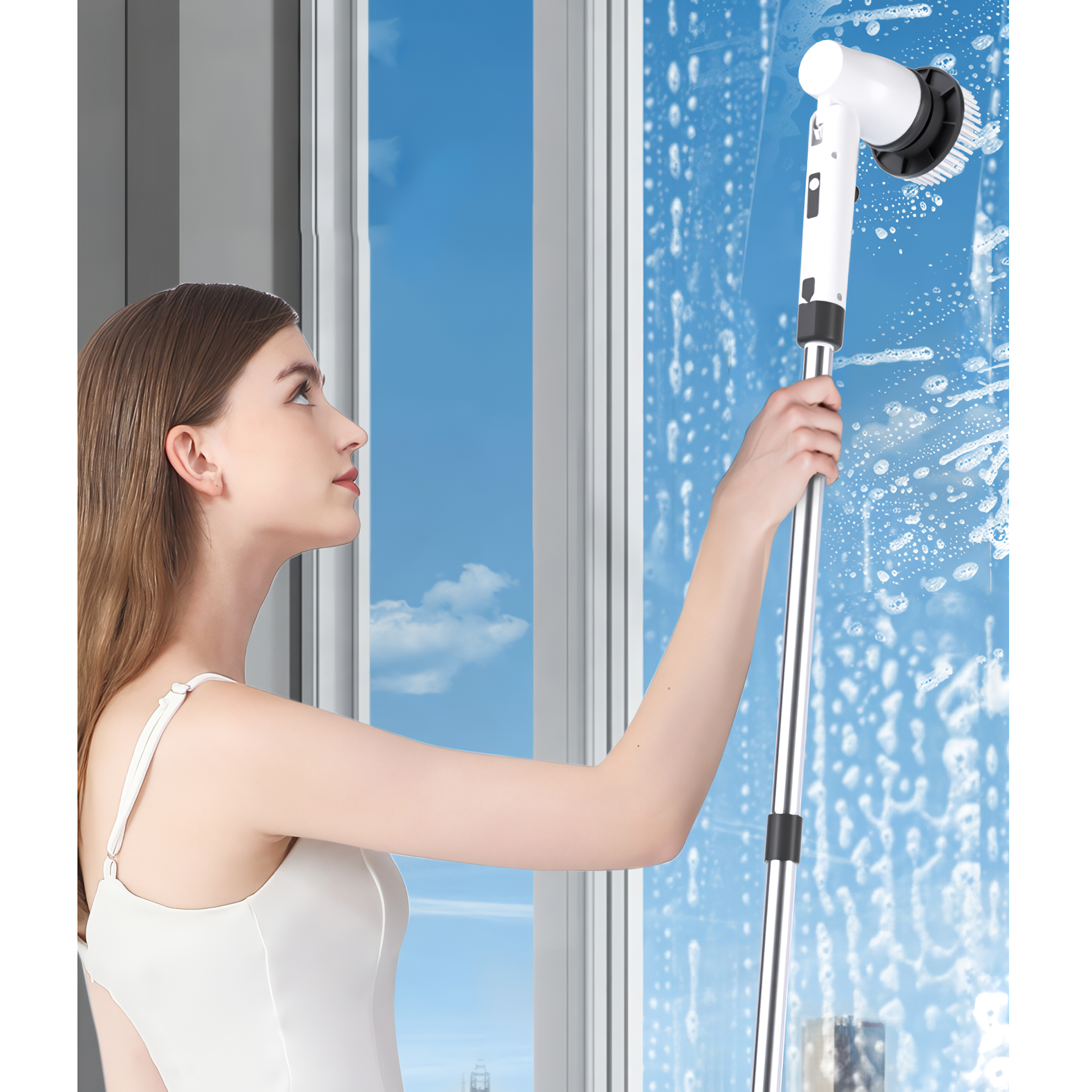 Handheld cleaning discount brush