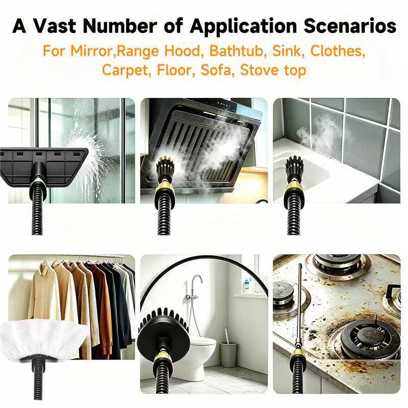 OEM/ODM steam cleaner- cleans oil stains on kitchen, indoor and home floors