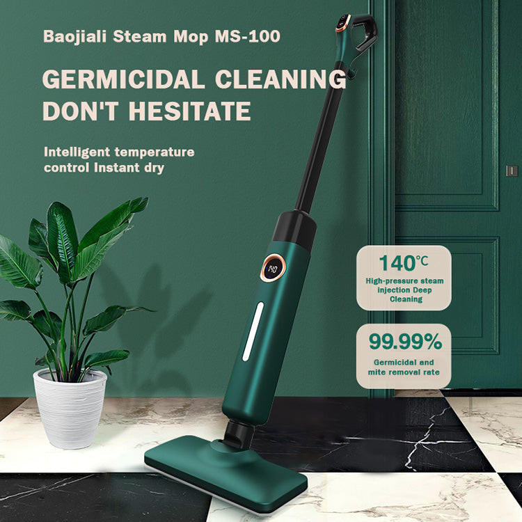 Keromee Commercial Steam Mop MS-100: Mastering Hardwood and Tile Floors with Effortless Brilliance .